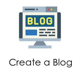 create a blog