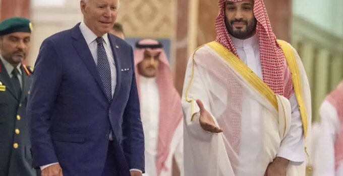 Biden Confronts Saudi Crown Prince 