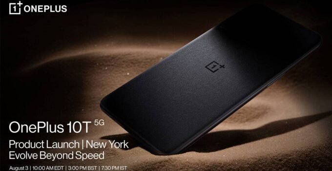 OnePlus 10T to launch on August 3; here is what we can expect