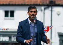Rishi Sunak Launches Tory Leadership Political Campaign For British Prime Minister Run
