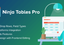 Ninja Tables Pro Plugin GPL